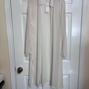 Eileen Fisher Ivory Textured Jacket